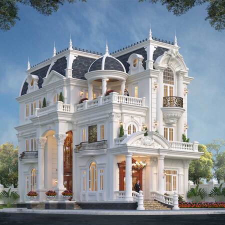 Biệt Thự Kiểu Pháp