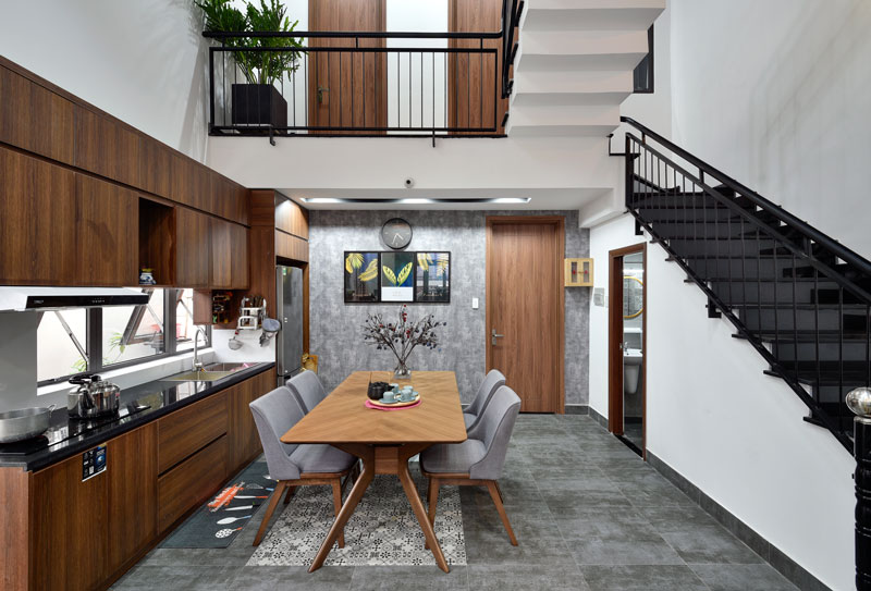 Thi công trọn gói nhà phố 3 tầng độc đáo. Ảnh 8