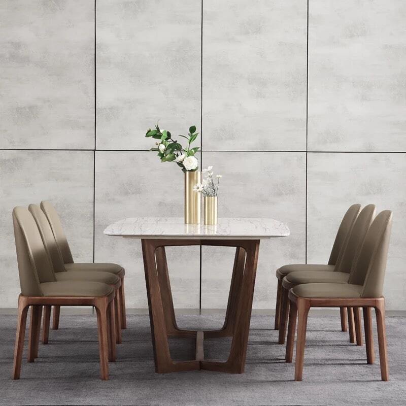 bàn ghế ăn phong cách châu âu