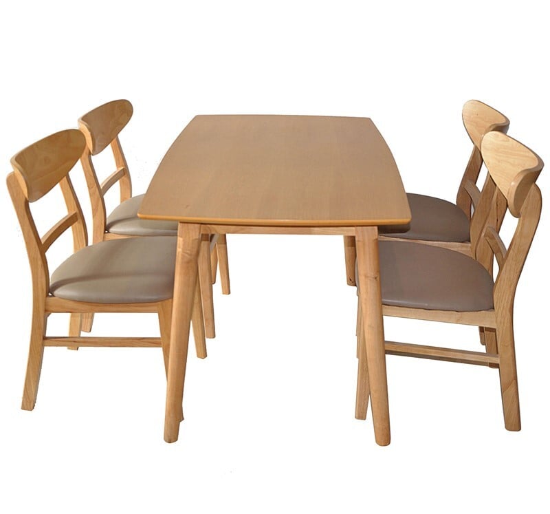 bàn ghế phòng ăn gỗ óc chó