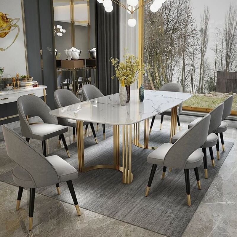 bộ bàn ăn đẹp cho chung cư cao cấp