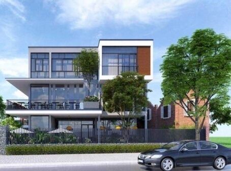 Bản vẽ mặt bằng biệt thự 3 tầng hiện đại đẹp chi tiết nhất 3