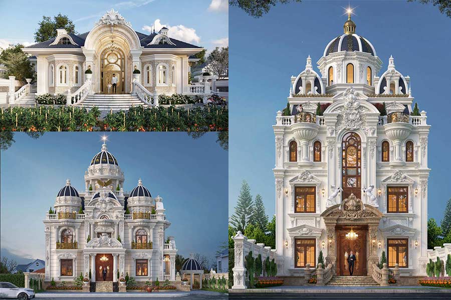 150+ Mẫu Thiết Kế Biệt Thự Kiểu Pháp Đẹp Bậc Nhất 2024