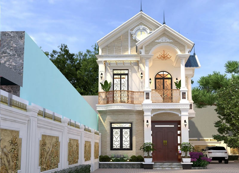 10+ Mẫu nhà 1 trệt 1 lầu 5×17 hiện đại tiết kiệm vừa đẹp vừa rẻ 4 Mẫu nhà 1 trệt 1 lầu 5x15 mái thái