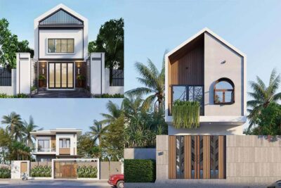 Top 10+ Mẫu thiết kế xây nhà 1 trệt 1 lầu 400 triệu tiết kiệm 1