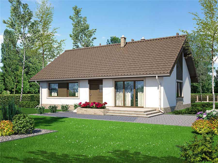 Nhà cấp 4 giá 300 triệu thiết kế kiểu Nhật