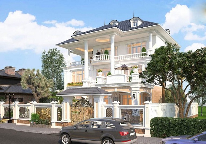 thang máy biệt thự