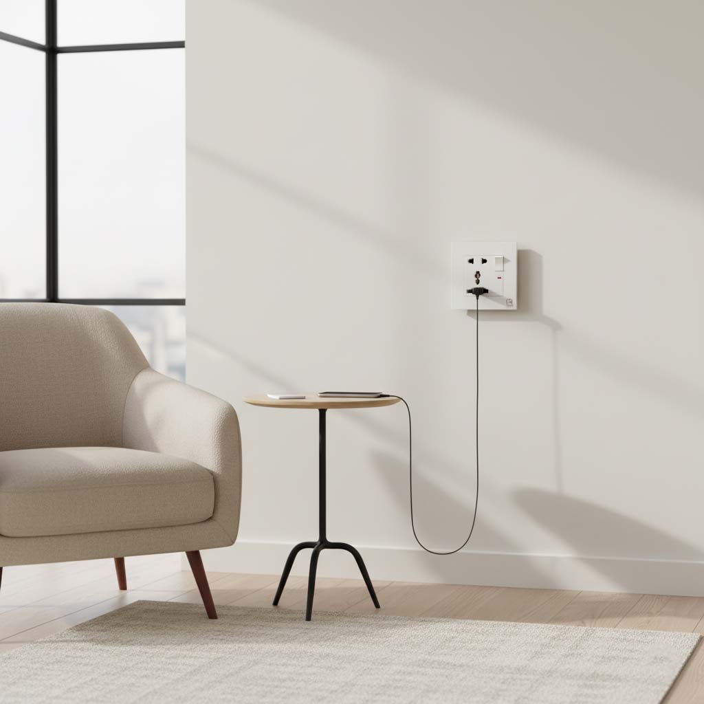 Ổ điện âm tường có công tắc